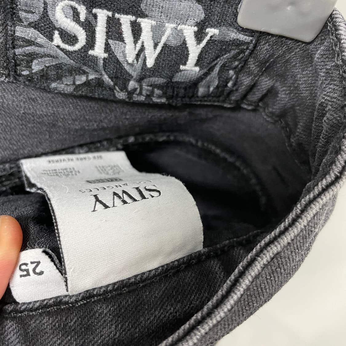 Siwy 씨위 흑청 팬츠 25(W) 상품이미지8