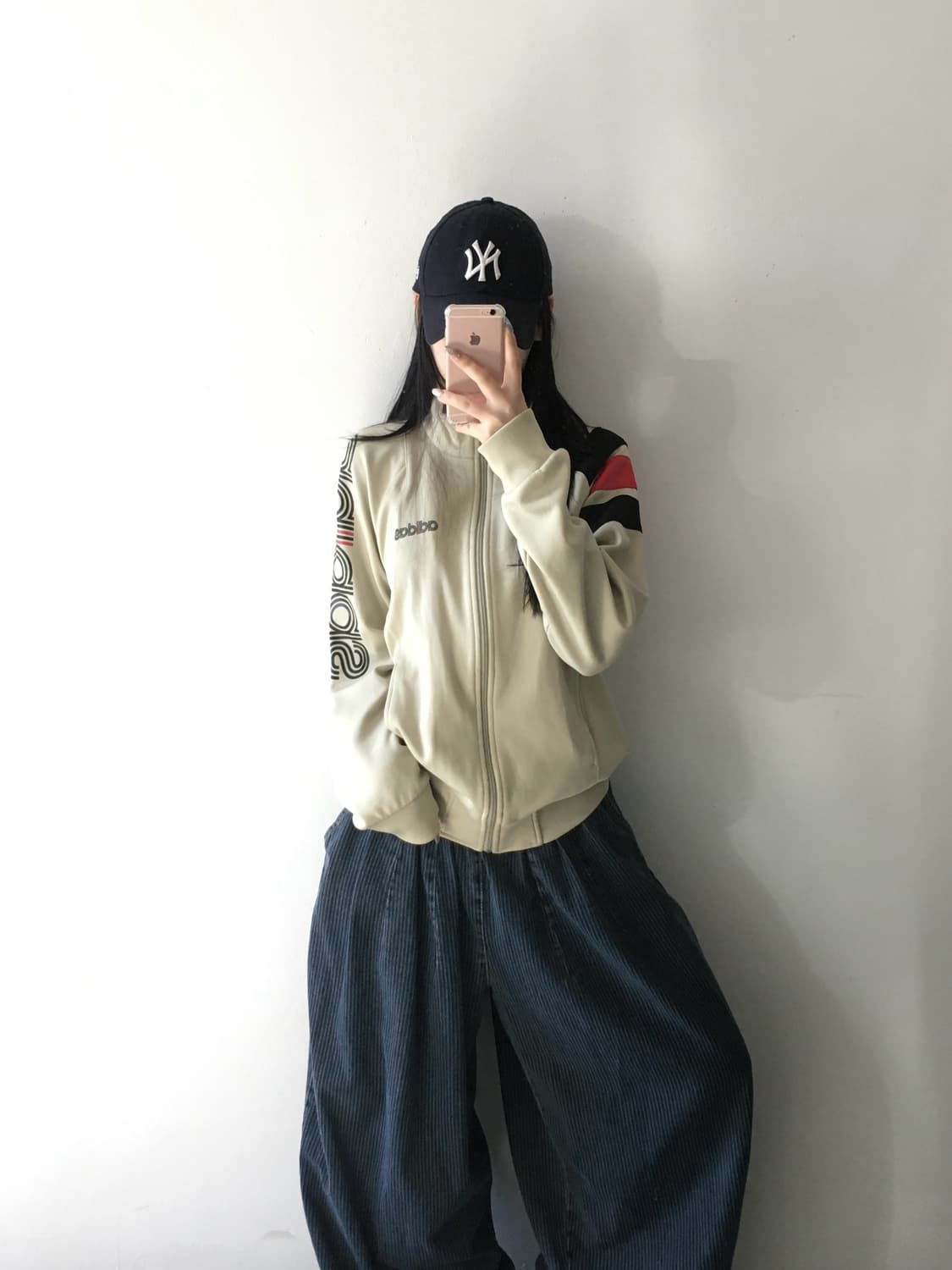 아디다스 사이드 빅로고 집업 상품이미지1