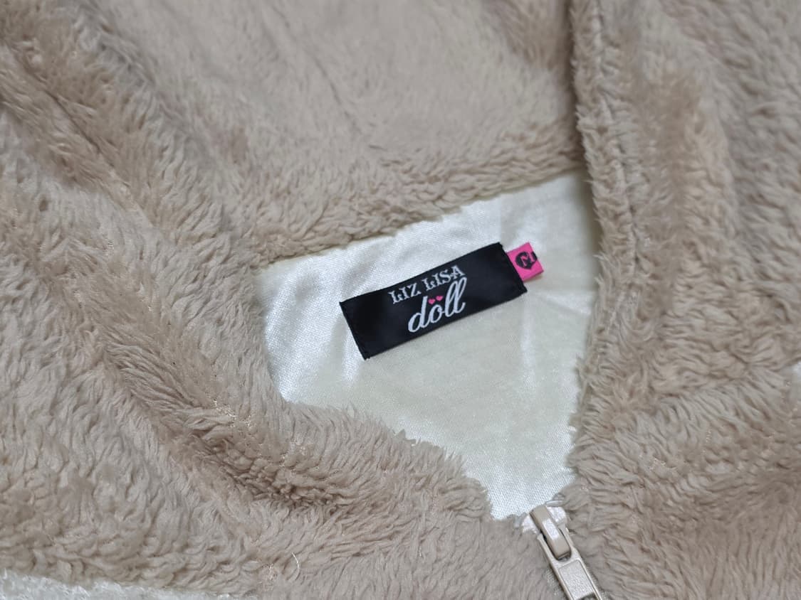 리즈리사돌 네코미미 리본 케이프 m 후드집업 초코라떼갸루 히메 상품이미지2