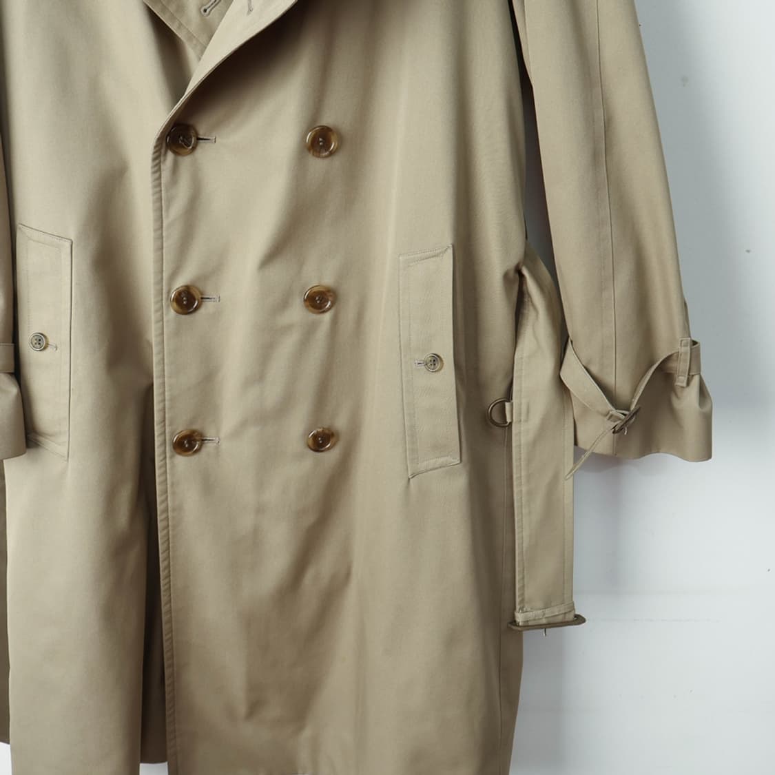 100/버버리 벨티드 더블 트렌치 코트 상품이미지5