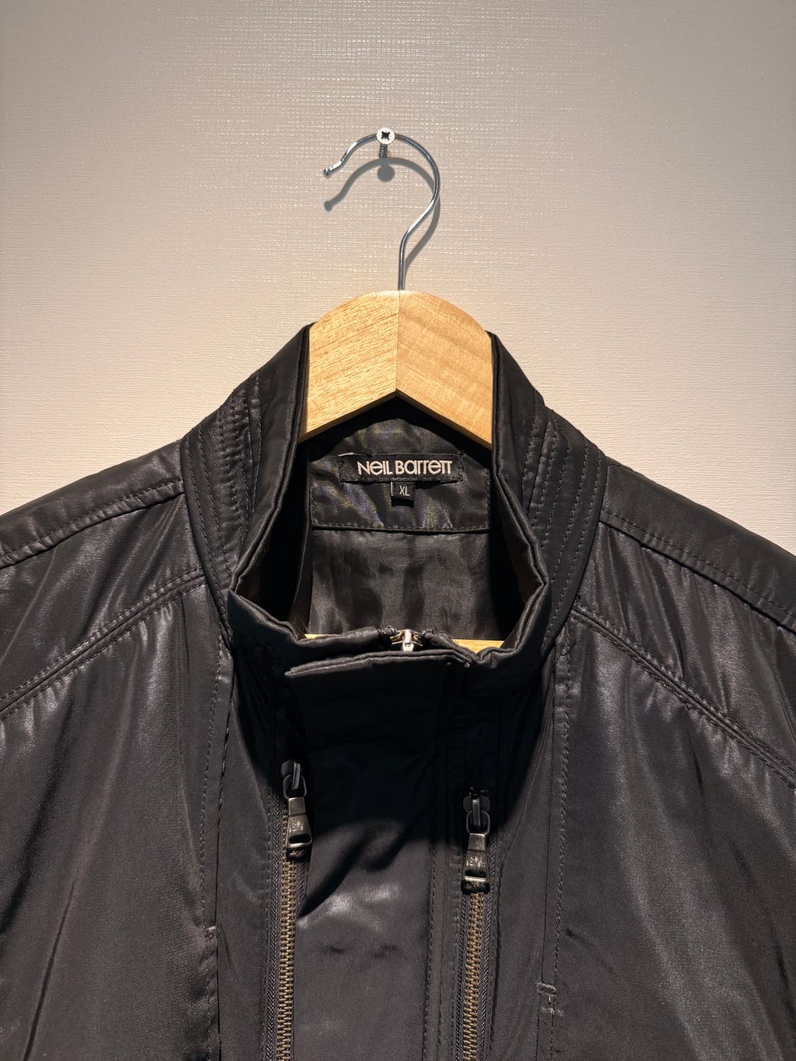 Triple-Zip Nylon Bomber 상품이미지4