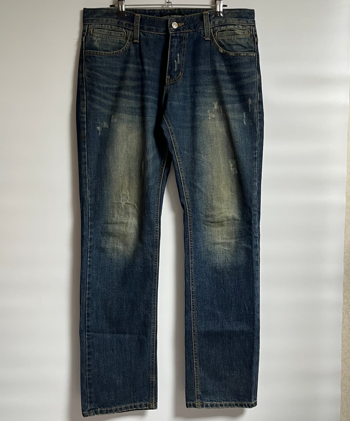 돌체앤가바나 세미와이드 워싱 데님 청바지 33 상품이미지1