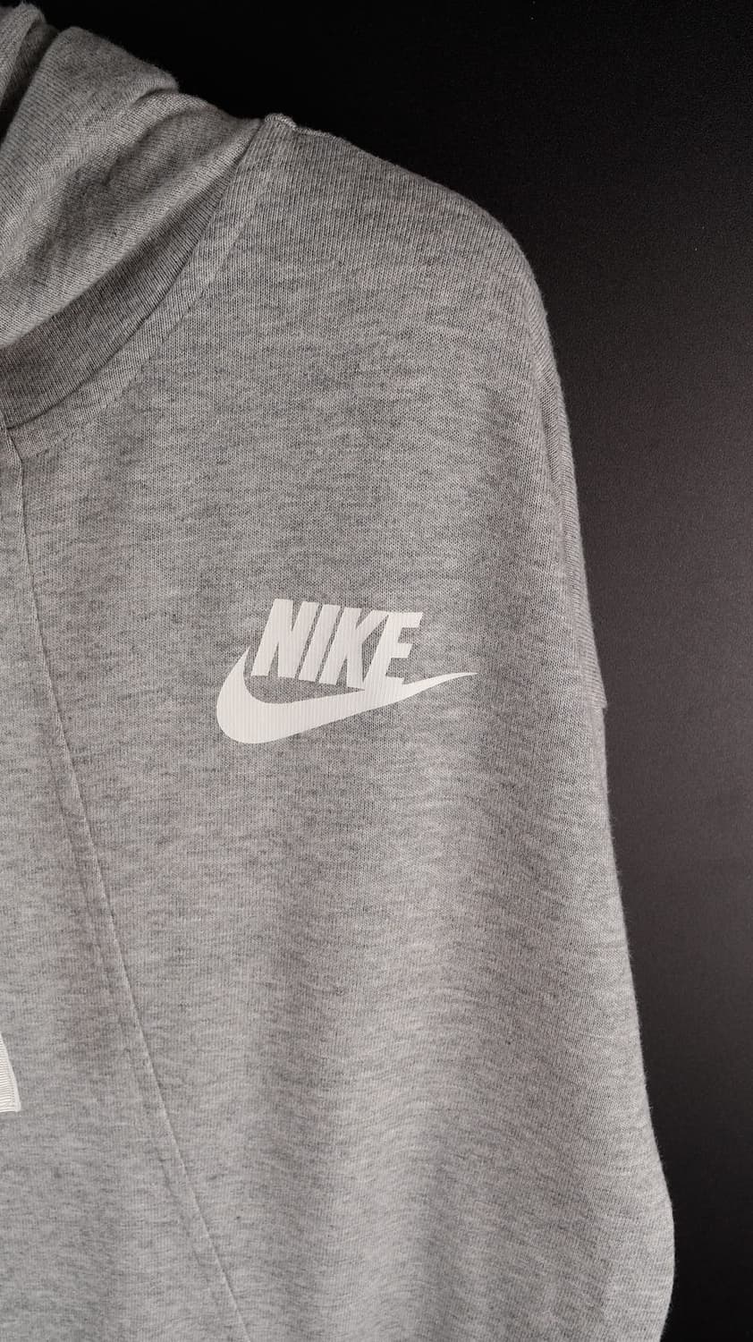 나이키 오벗핏 회색후드 상품이미지4