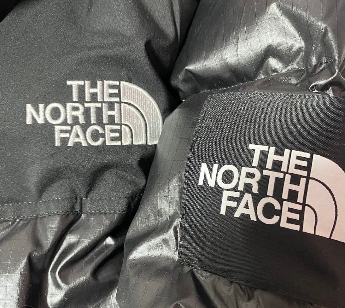 노스페이스 크롭 화이트라벨 상품이미지2