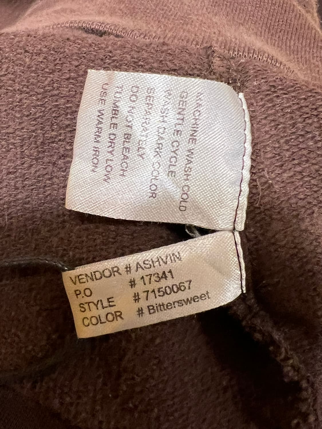 [L] 미국 빈티지 North River 사슴 그래픽 후드 티셔츠 상품이미지6