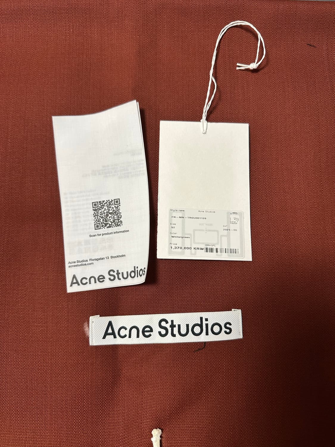 아크네 데님 팬츠 52 상품이미지5