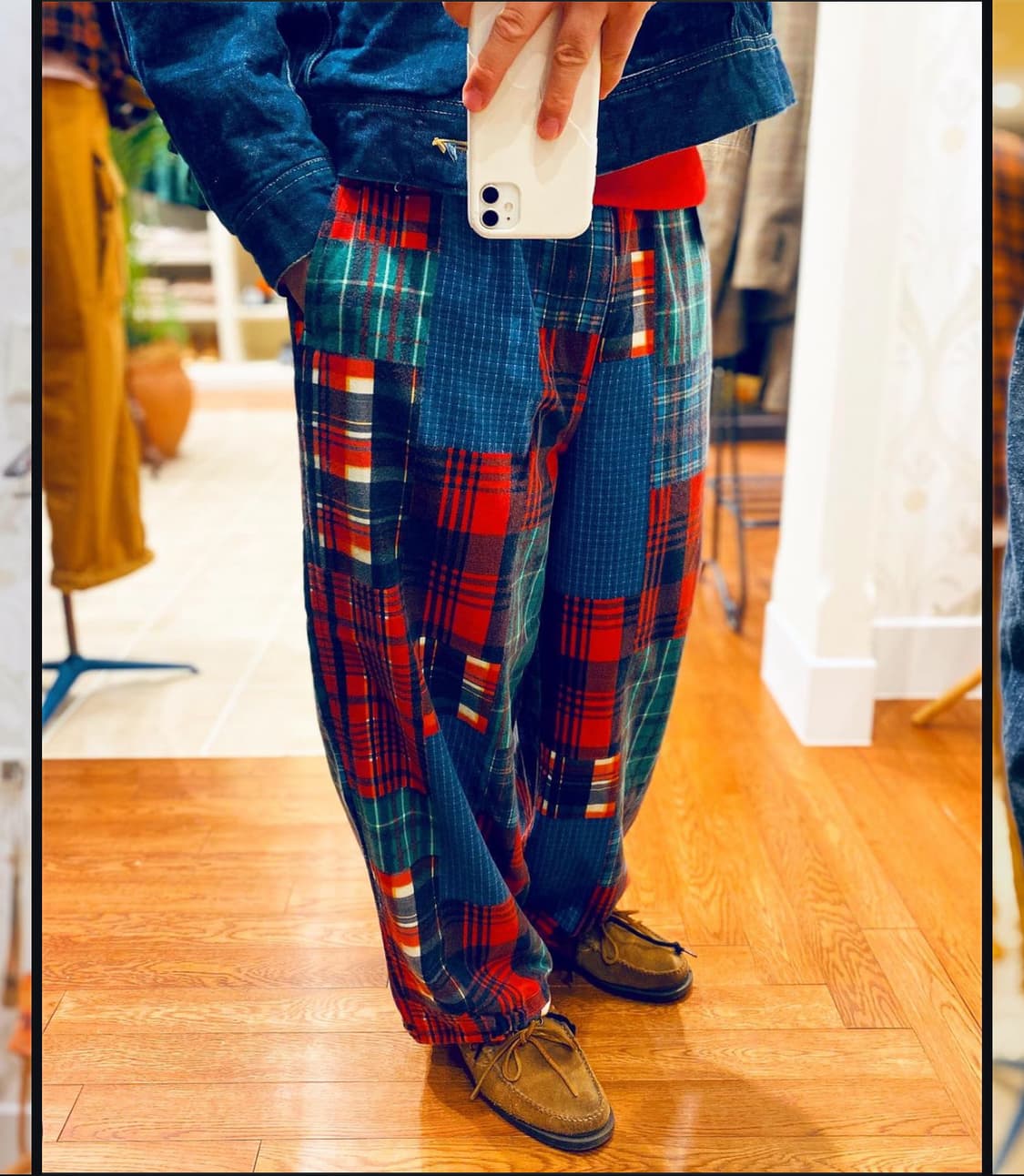 빔스 플러스 스키클럽 패치워크 팬츠 상품이미지3