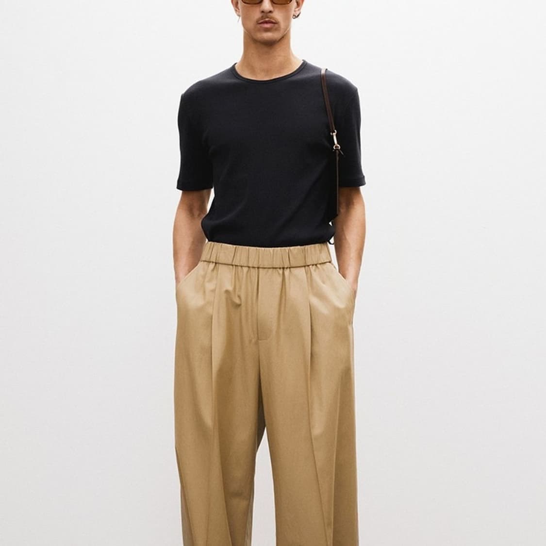 RECTO Recto Logo Ribbed Jersey T-Shirt 상품이미지1