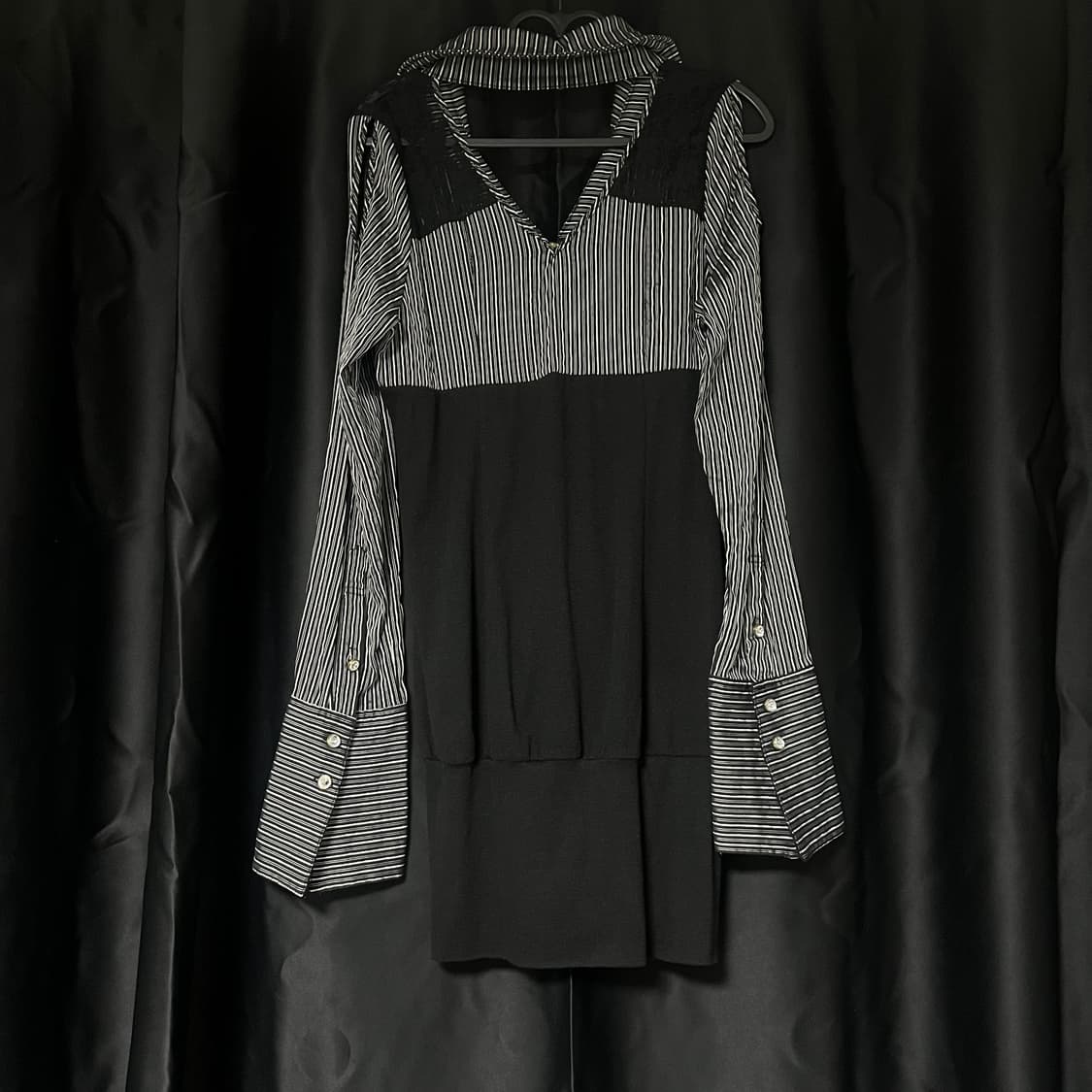 Pumpkin 오네갸루 오프숄더 원피스 갸루 상품이미지3