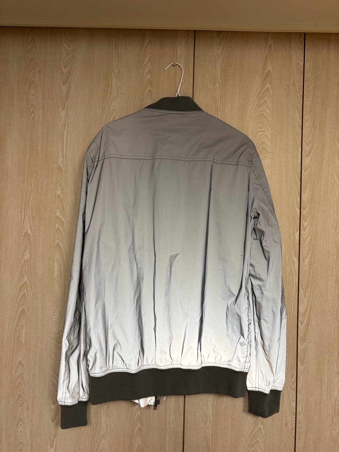 릭오웬스 리플렉트 실버 자켓 상품이미지2
