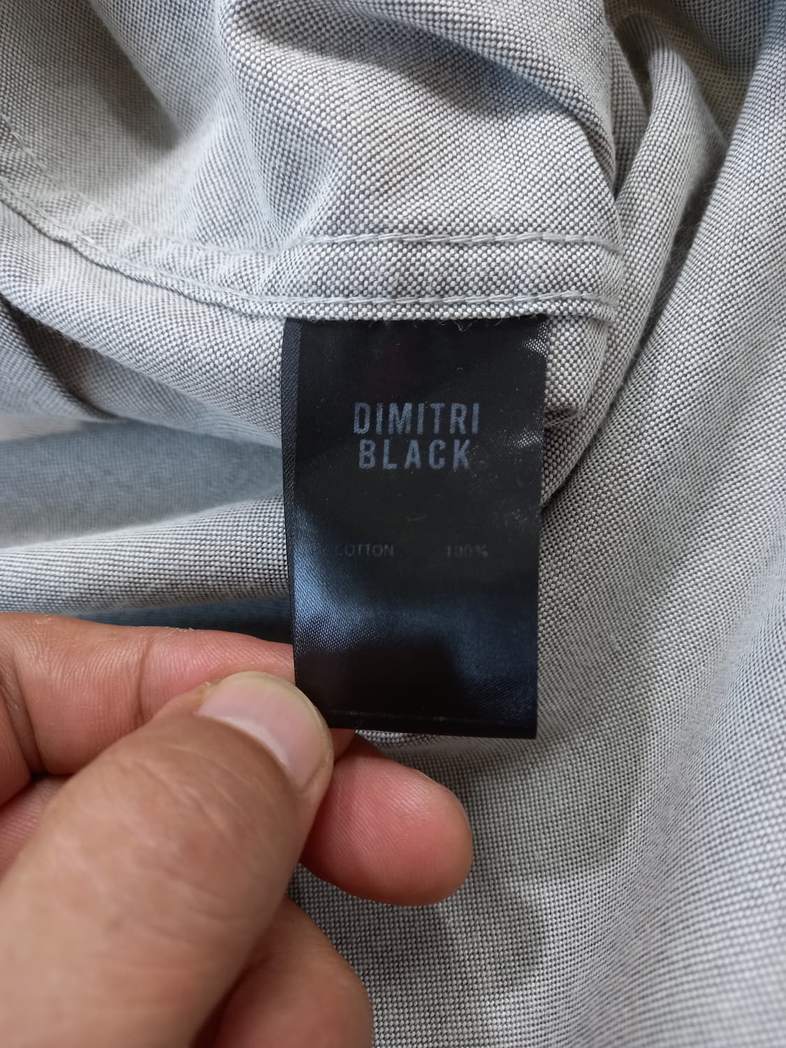 2XL110 DIMITRI BLACK 반팔셔츠 그레이 2XL-228 상품이미지5