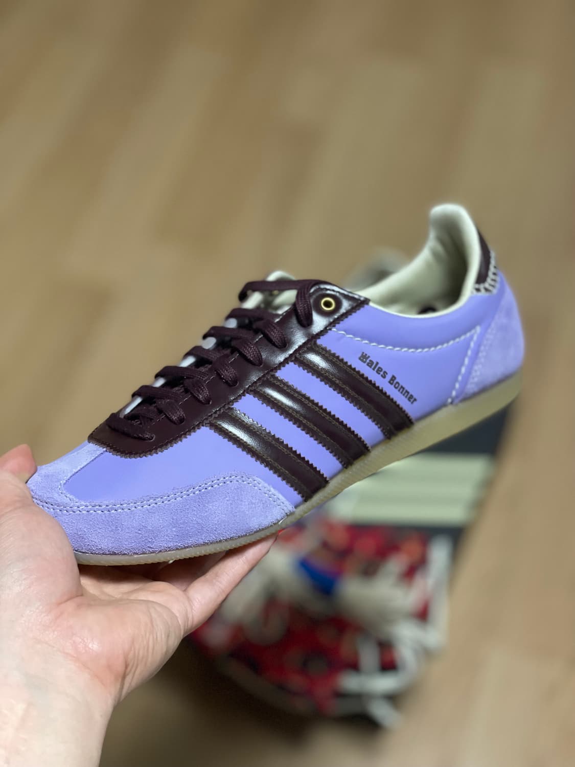 [270] 아디다스 X 웨일즈보너 재팬 화이트 라이트 퍼플(✨새상품) 상품이미지2