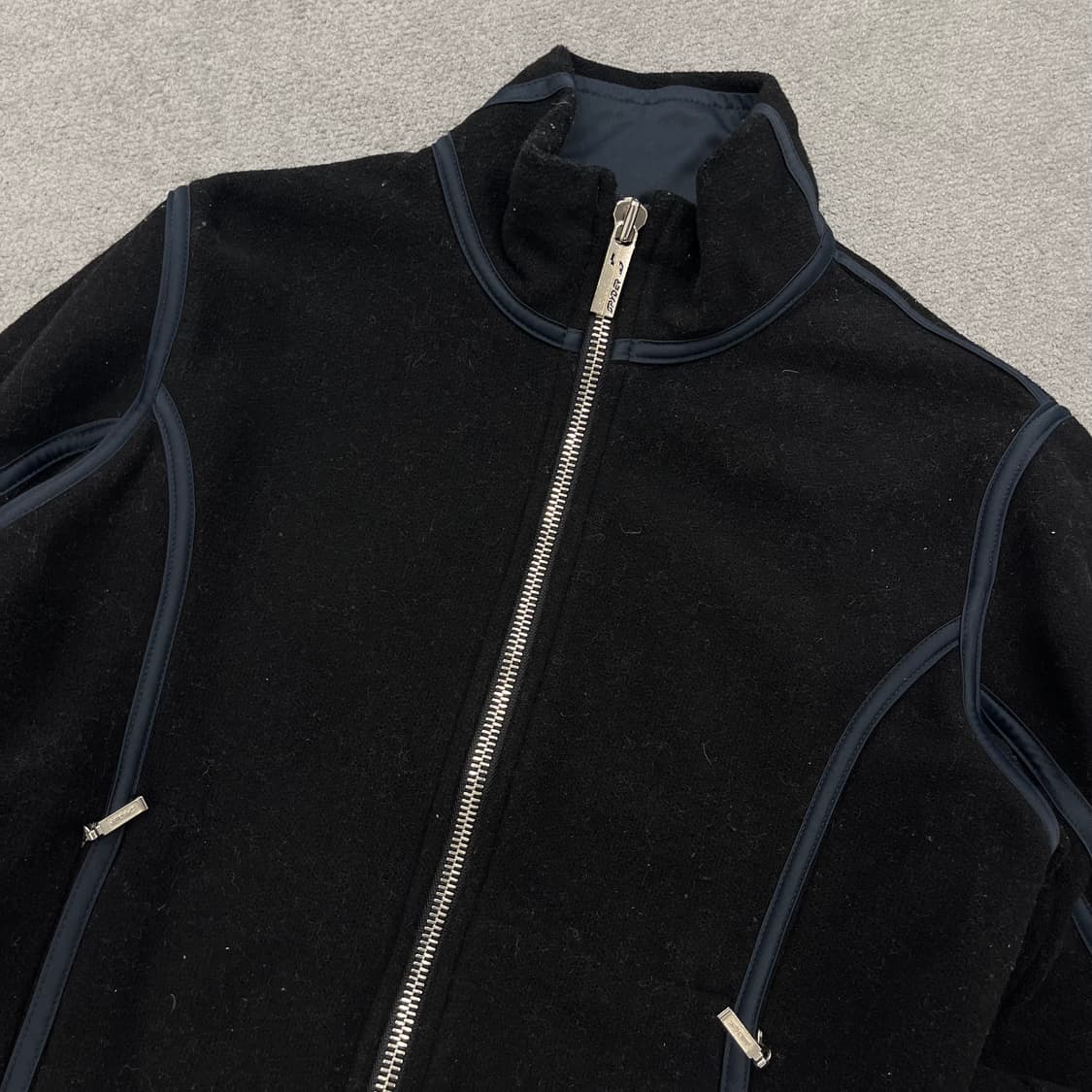 S 스파이더 블랙 여성용 플리스 자켓 상품이미지2