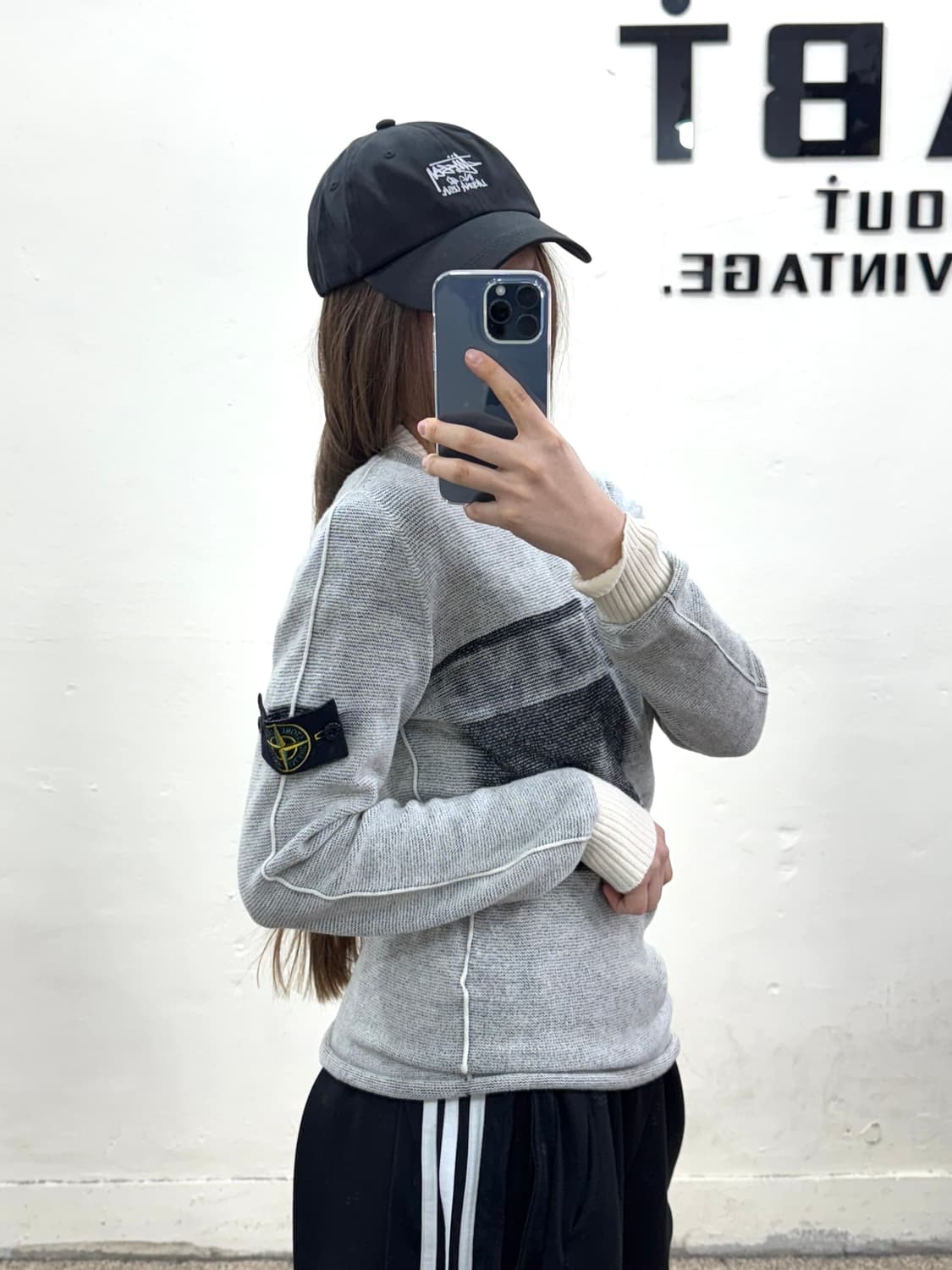 정품 스톤아일랜드 니트S 상품이미지3