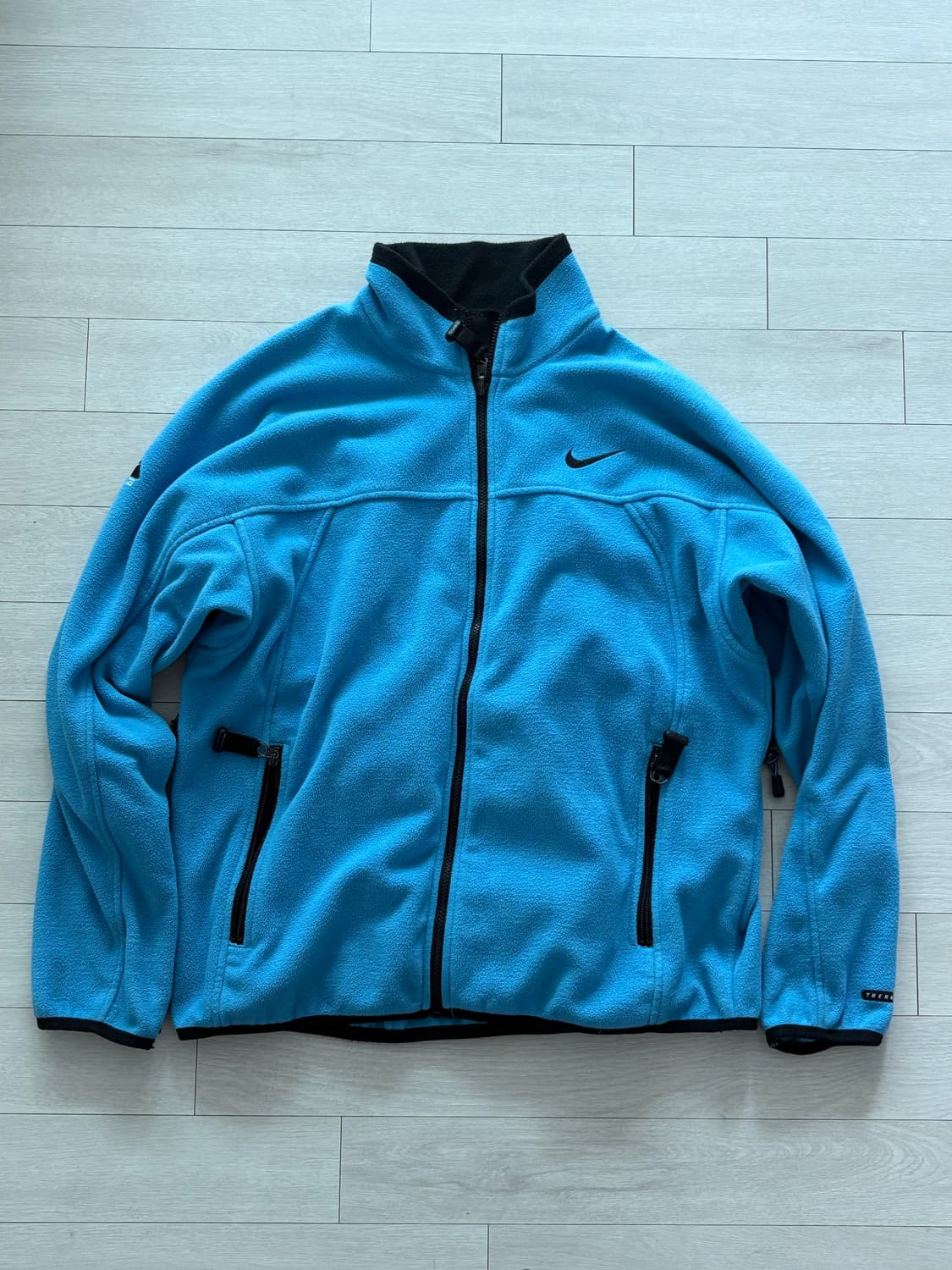 90s ACG 나이키 플리스 자켓 스카이블루 (XL) 상품이미지2