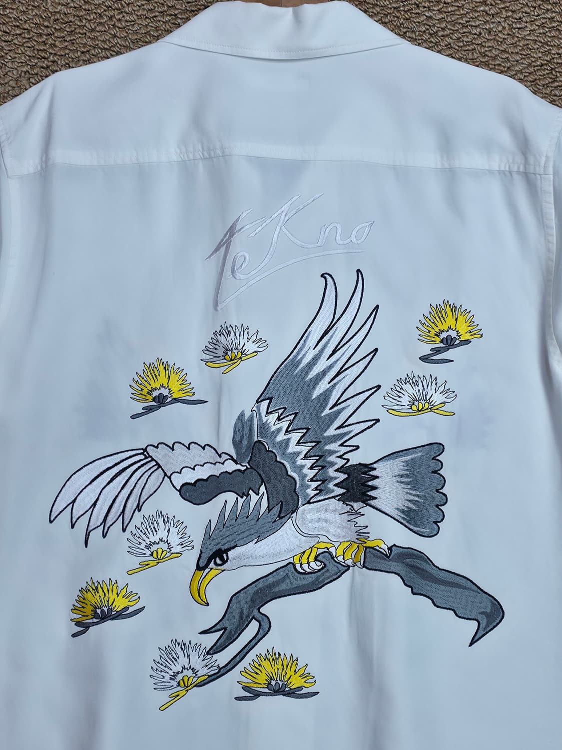 디젤 스페인판 독수리 자수 셔츠 상품이미지6