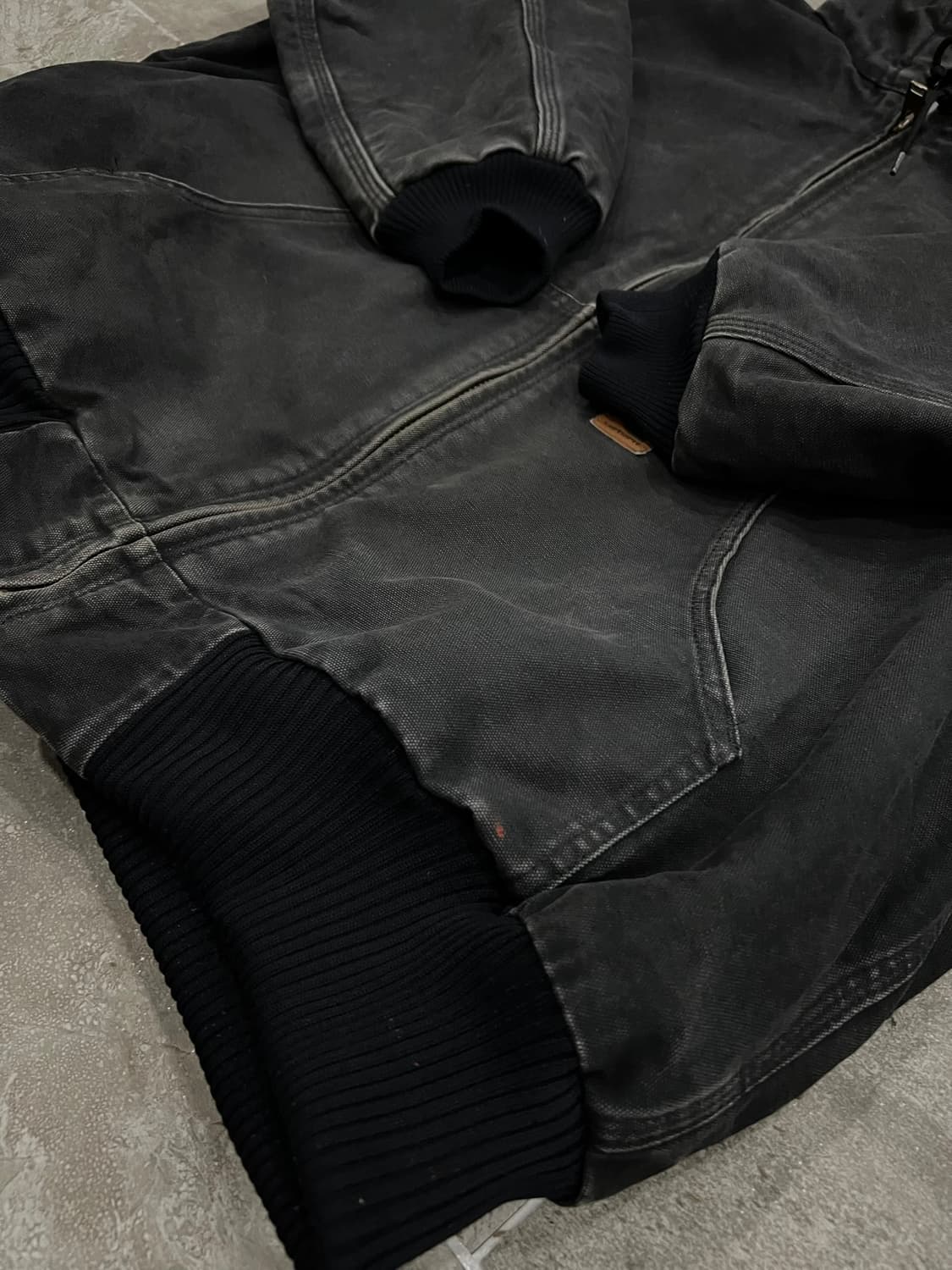 (XL) 칼하트 덕 액티브 후드자켓 J130 BLK 블랙 상품이미지8