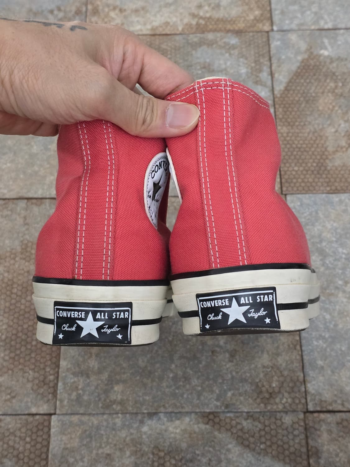 (240)컨버스 척 70 하이 테라코타 핑크 상품이미지9