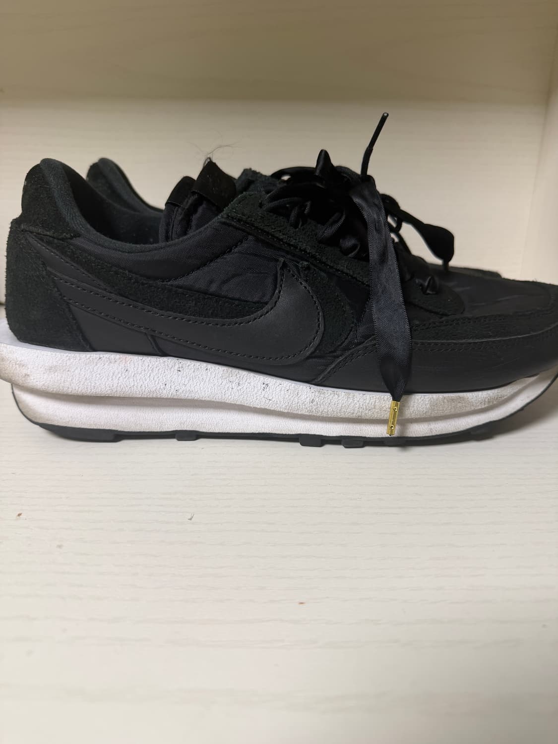 나이키 x 사카이 LD와플 블랙 나일론 상품이미지2