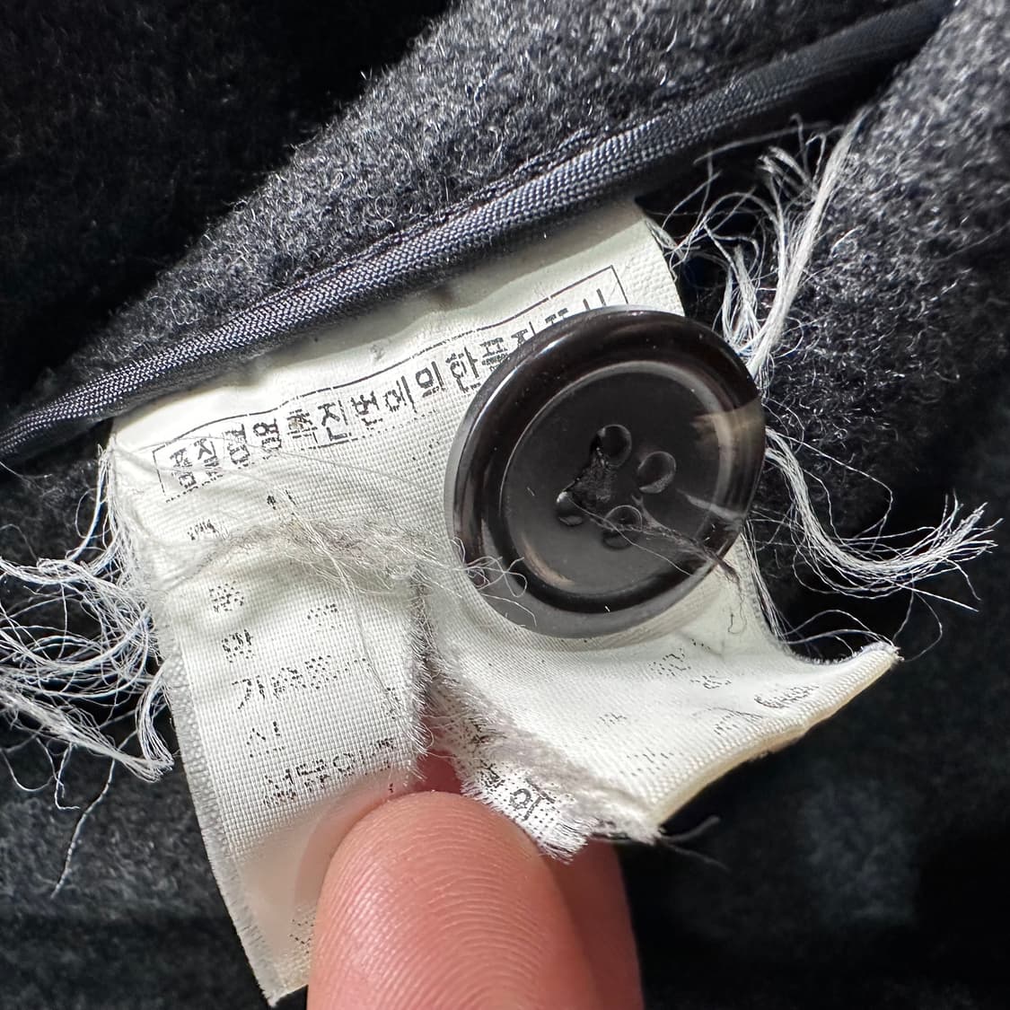 폴로 진스 챠콜 더플 코트 상품이미지6