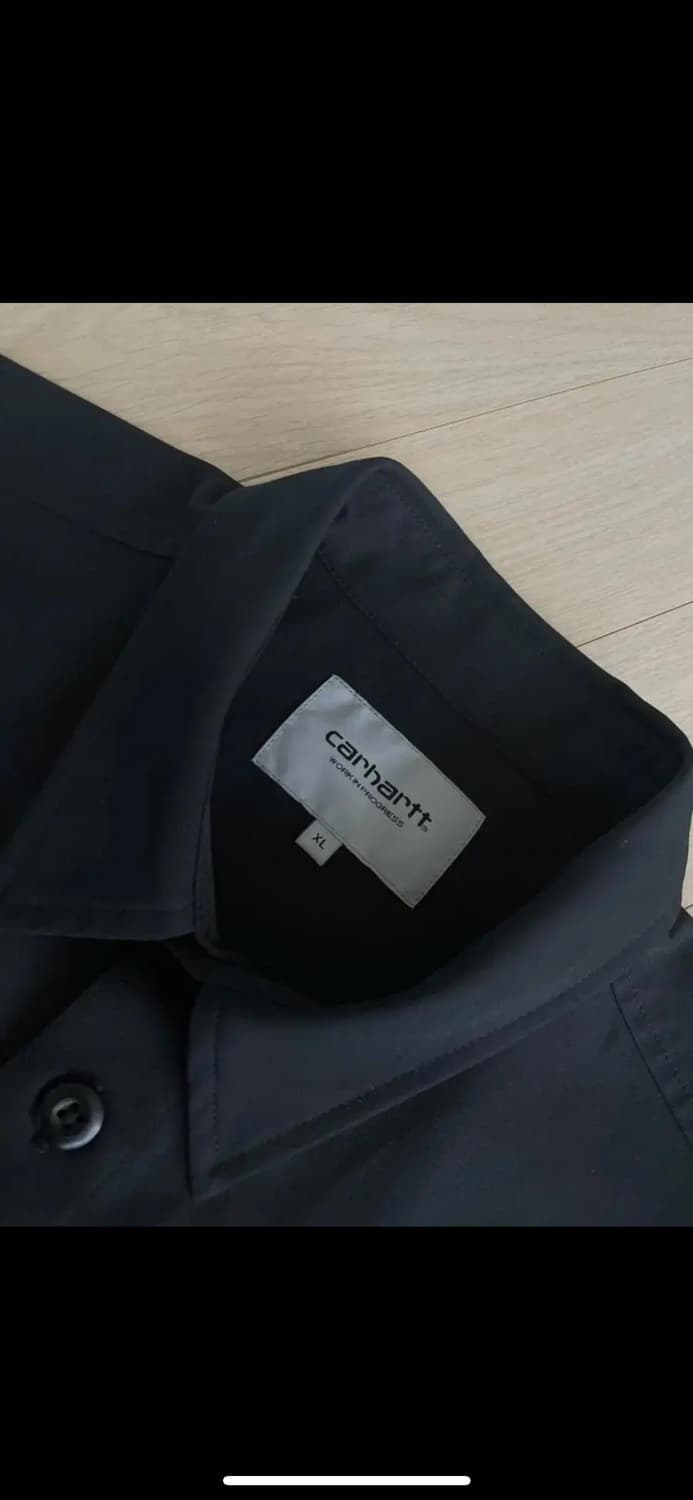 칼하트 셔츠 블랙 XL  상품이미지4