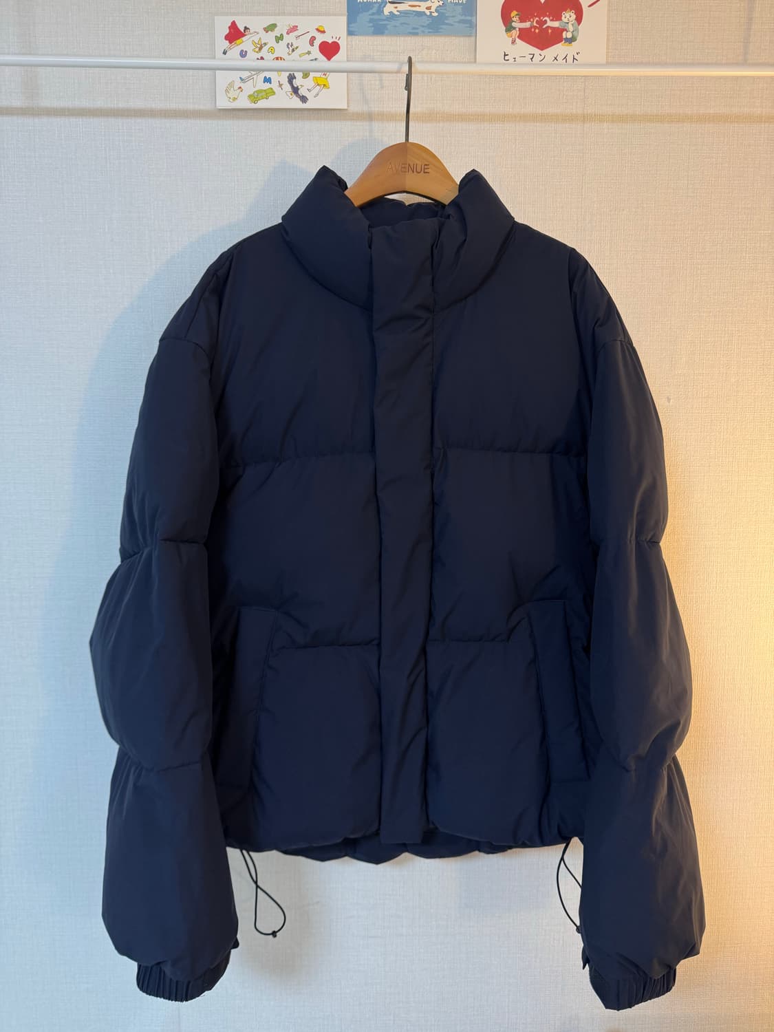 [XXL]무신사 스탠다드 숏패딩 네이비 상품이미지1