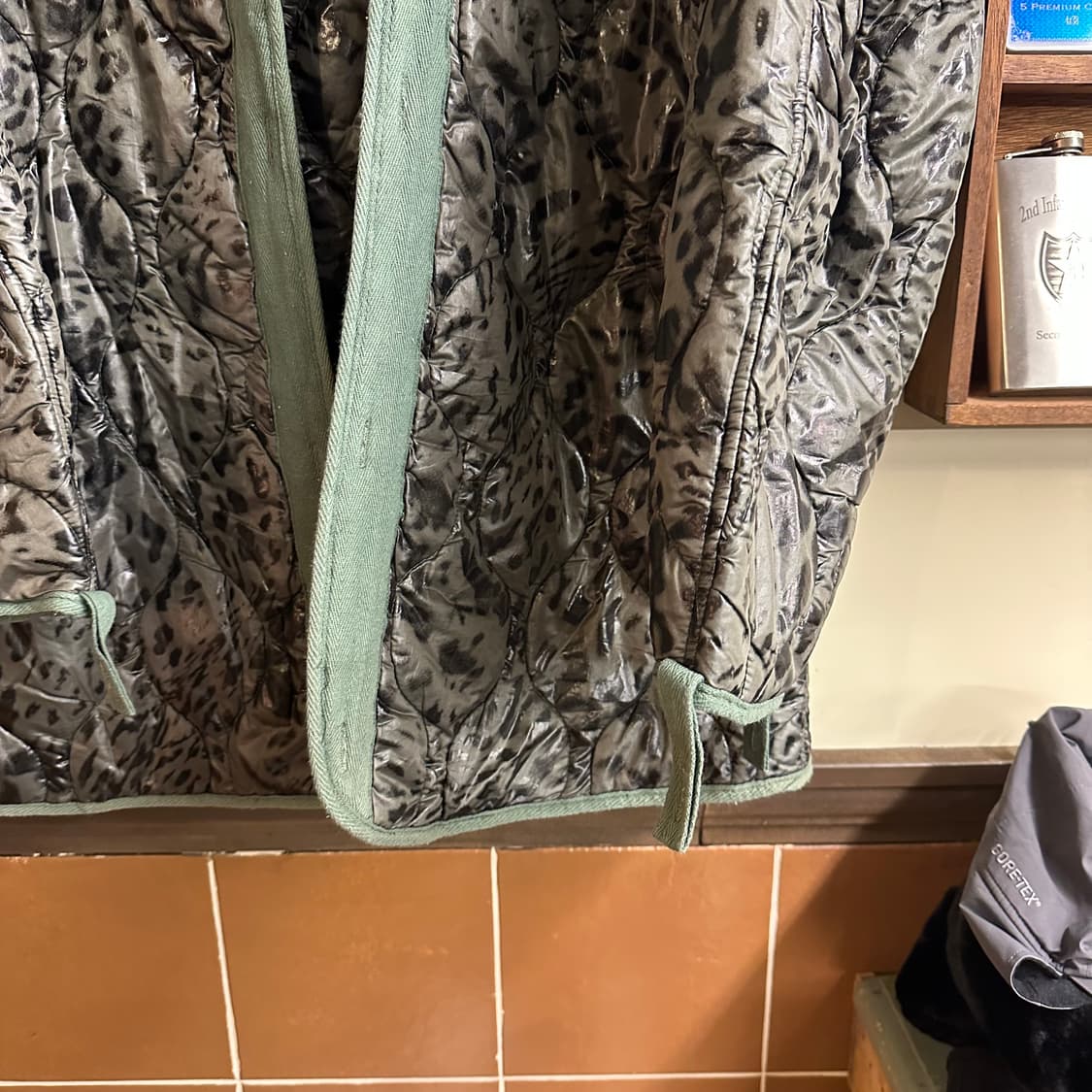 레오파드 개파카 내피 105-110 상품이미지3