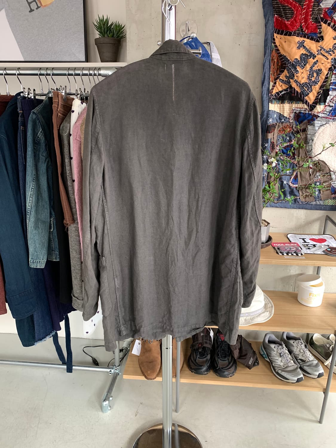 Nest robe confect 린넨 커버올 자켓 상품이미지4