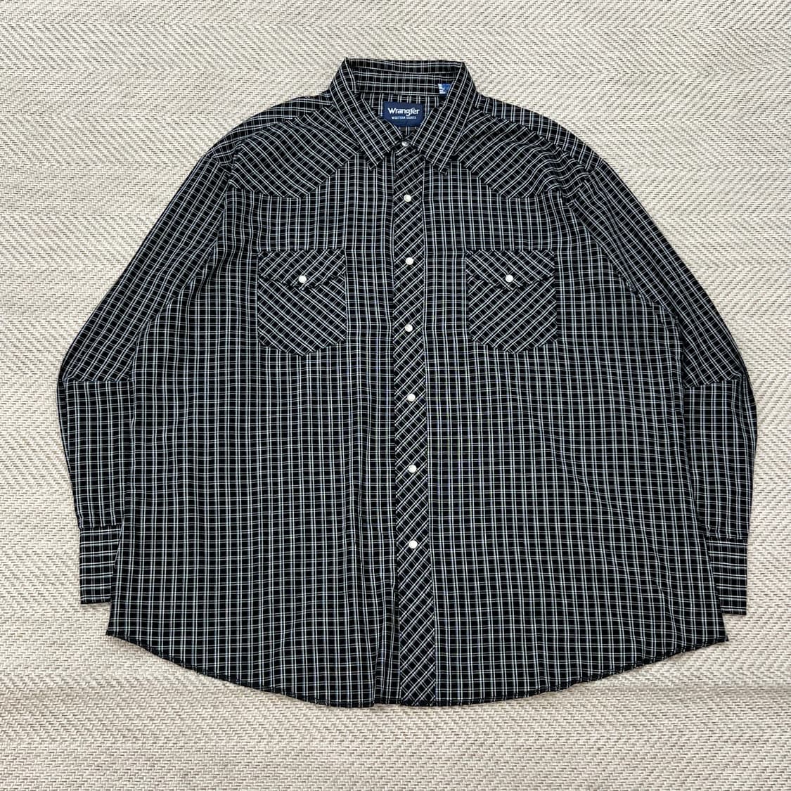 랭글러 체크 웨스턴셔츠 r3380 상품이미지1
