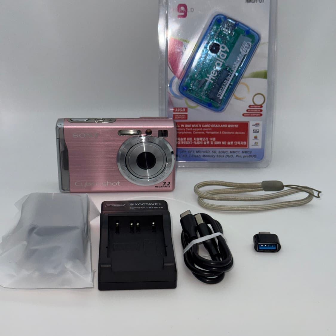 (메탈릭 핑크🎀) 소니 사이버샷 SONY DSC-W80 상품이미지4