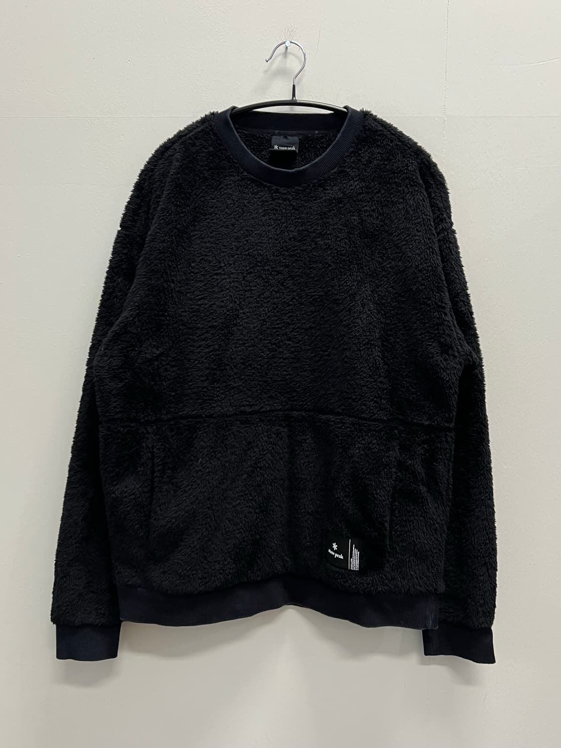 스노우피크 셰르파 맨투맨 블랙 상품이미지2