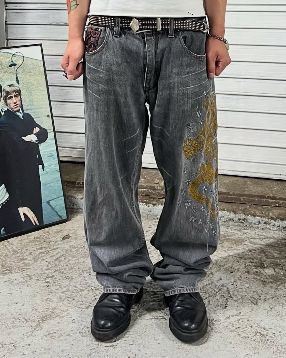 Buden Shoten irezumi jean 상품이미지1