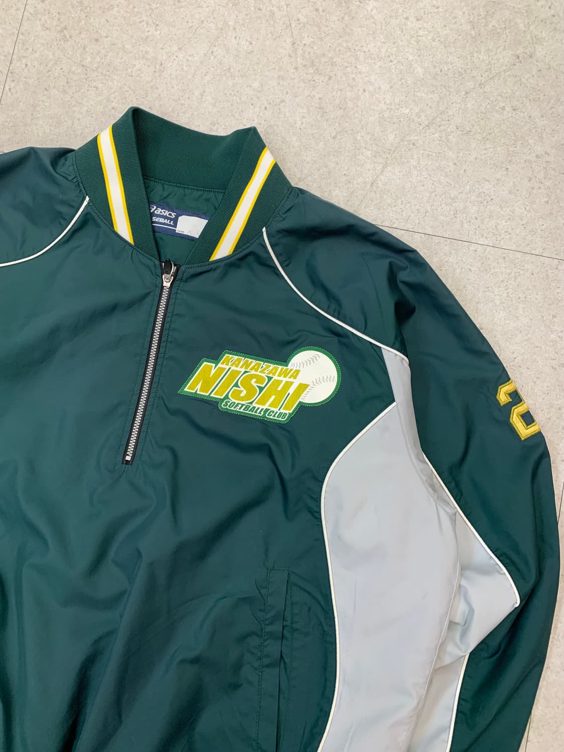 asics 아식스 베이스볼 아노락 상품이미지2