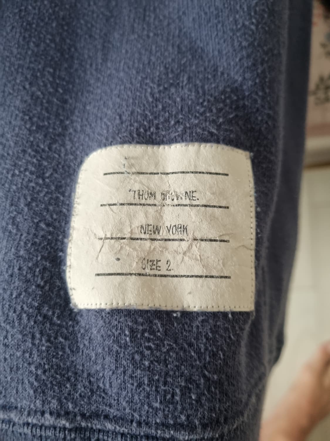 (정품/꿀매) 톰브라운 맨투맨 2사 상품이미지2