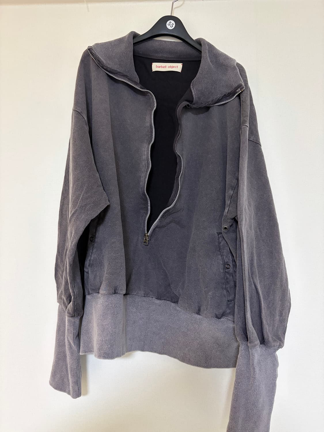 [OS] 바벨 오브젝트 zip sweat fade 상품이미지4