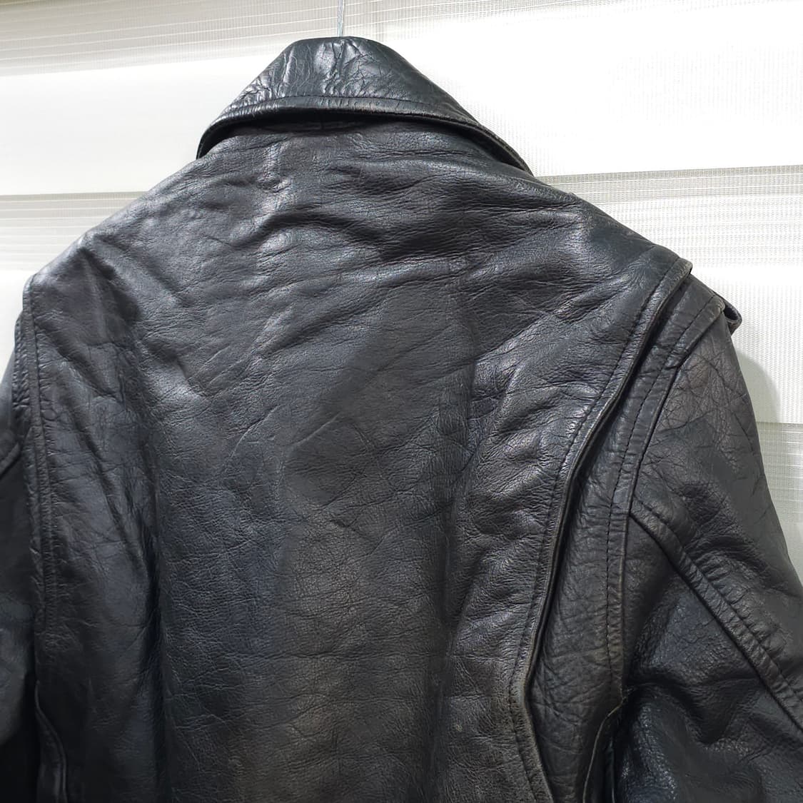 미국빈티지 PRIME PARTS 가죽 라이더자켓- 38 상품이미지7