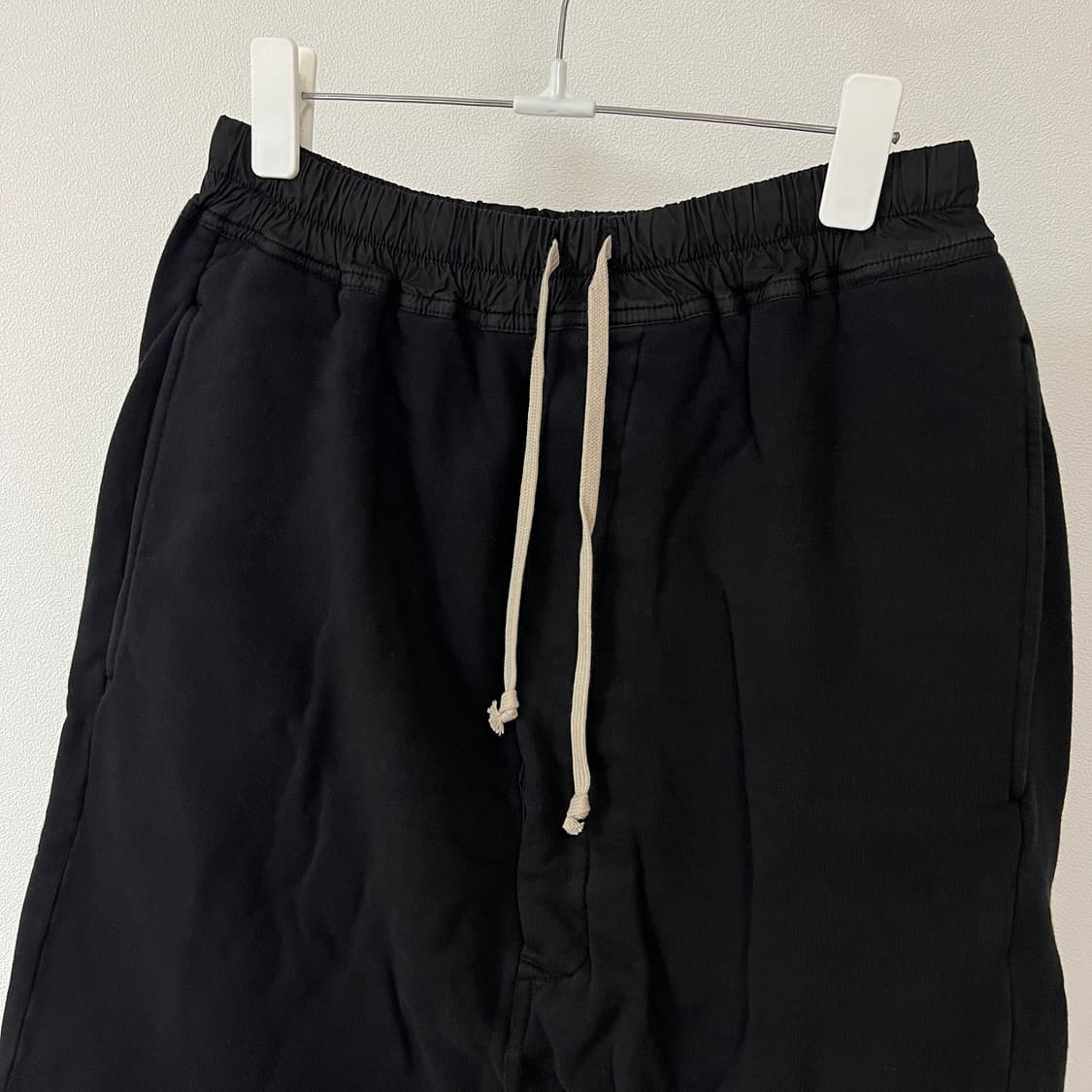 릭오웬스 15FW 다크쉐도우 드로우스트링 Pods 스웻쇼츠 반바지 상품이미지5