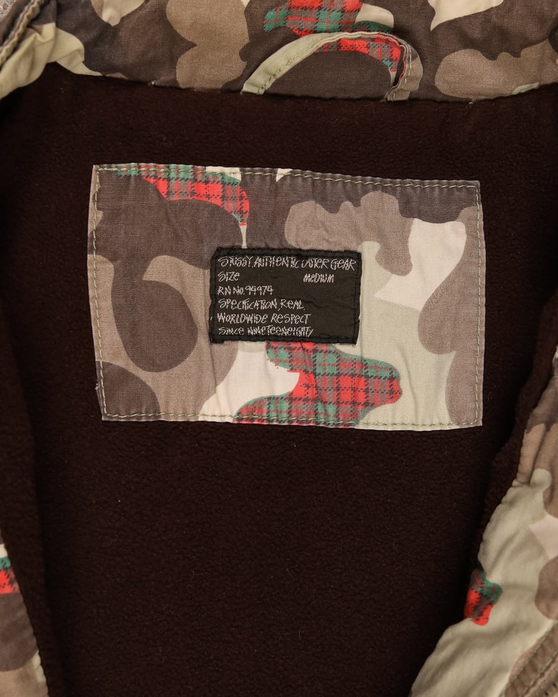 Stussy Camo Liner 3-Way jacket 상품이미지9