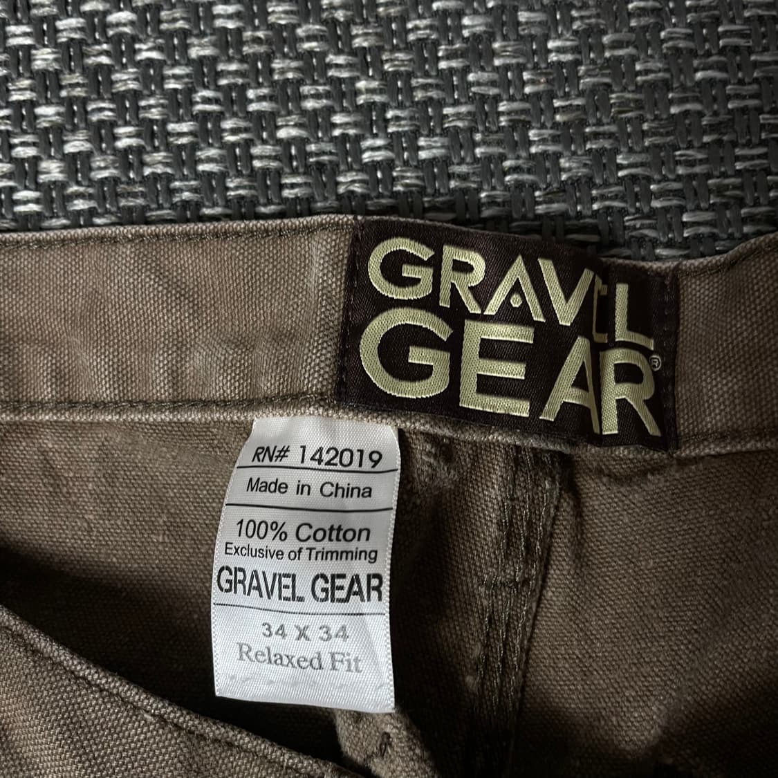 (34) GRAVEL GEAR 브라운 백카고 데님 팬츠 상품이미지3