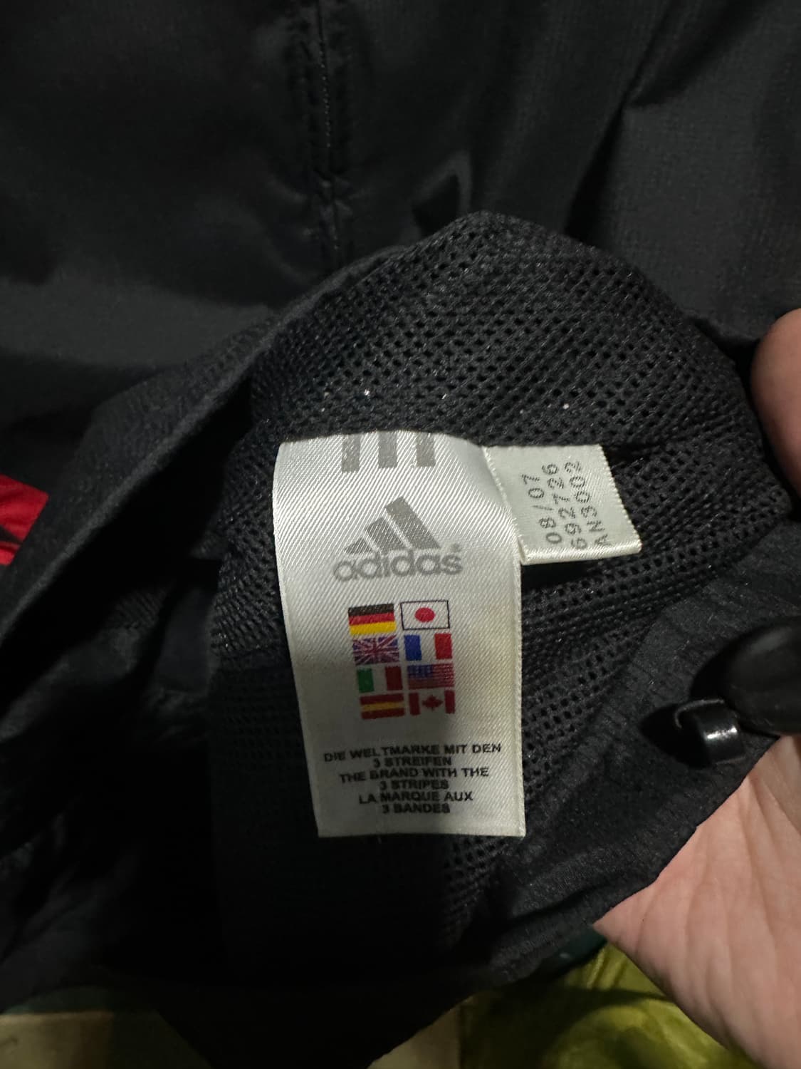 아디다스 ac밀란 바람막이 100사이즈 상품이미지6