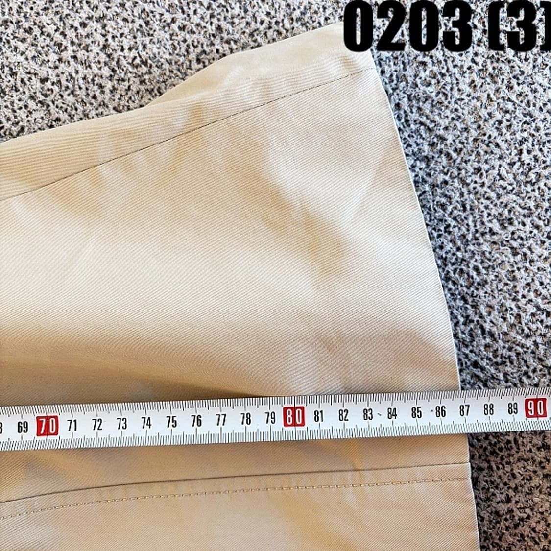 [81] 키이스 여성 퍼프소매 트렌치 코트 상품이미지7