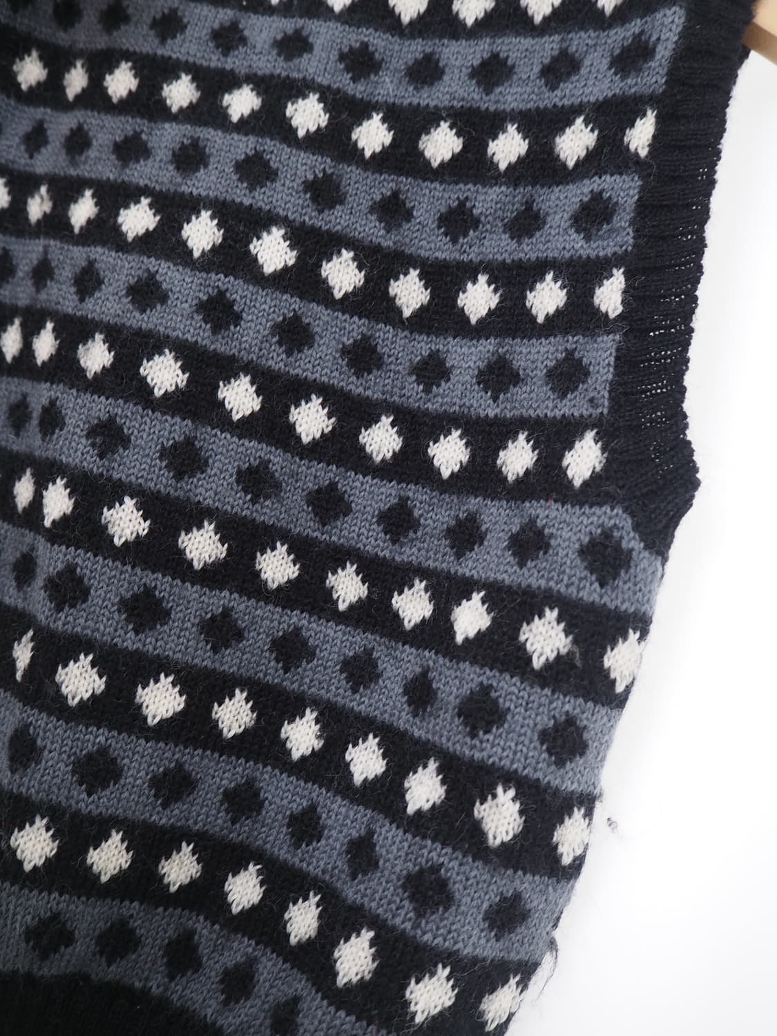 RIO SISTERS knit vest  상품이미지5