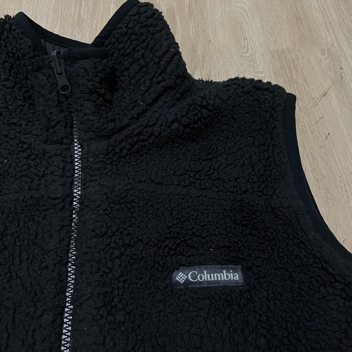 컬럼비아 리버시블 보아 플리스 조끼 L/100 상품이미지4