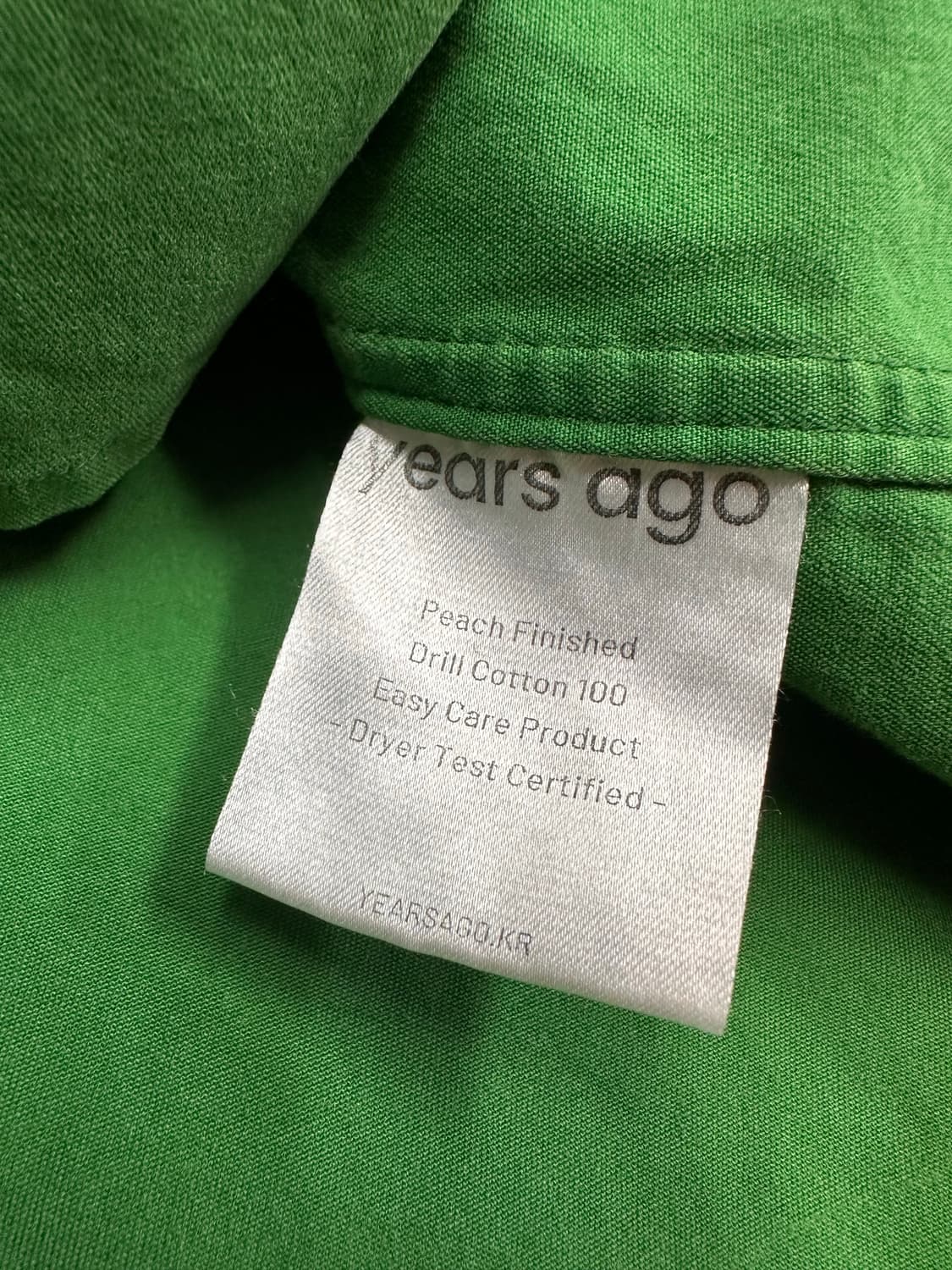 (2)이얼즈어고 포이카 셔츠 샴록 그린 상품이미지7