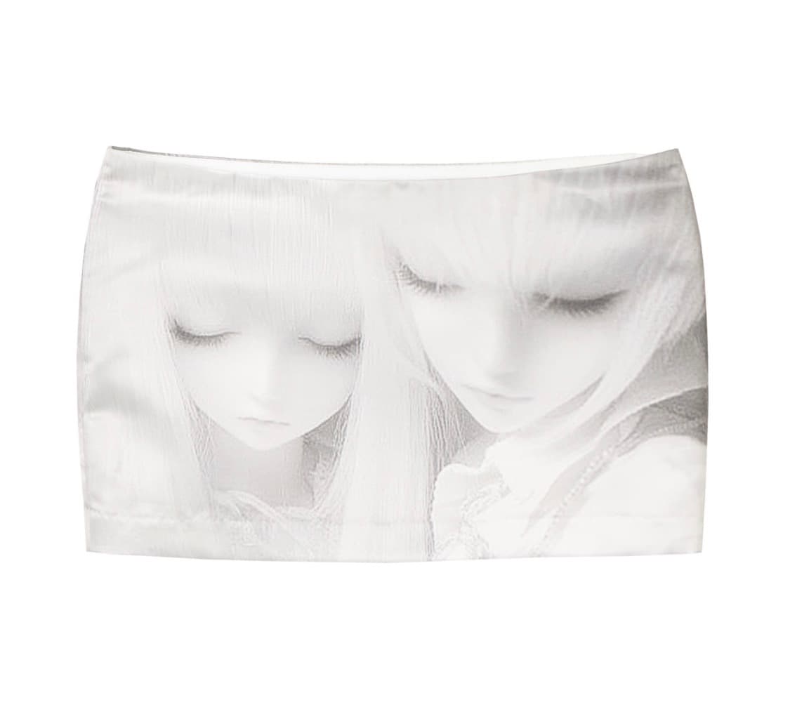 본네 그래픽 스커트 2사이즈 상품이미지1