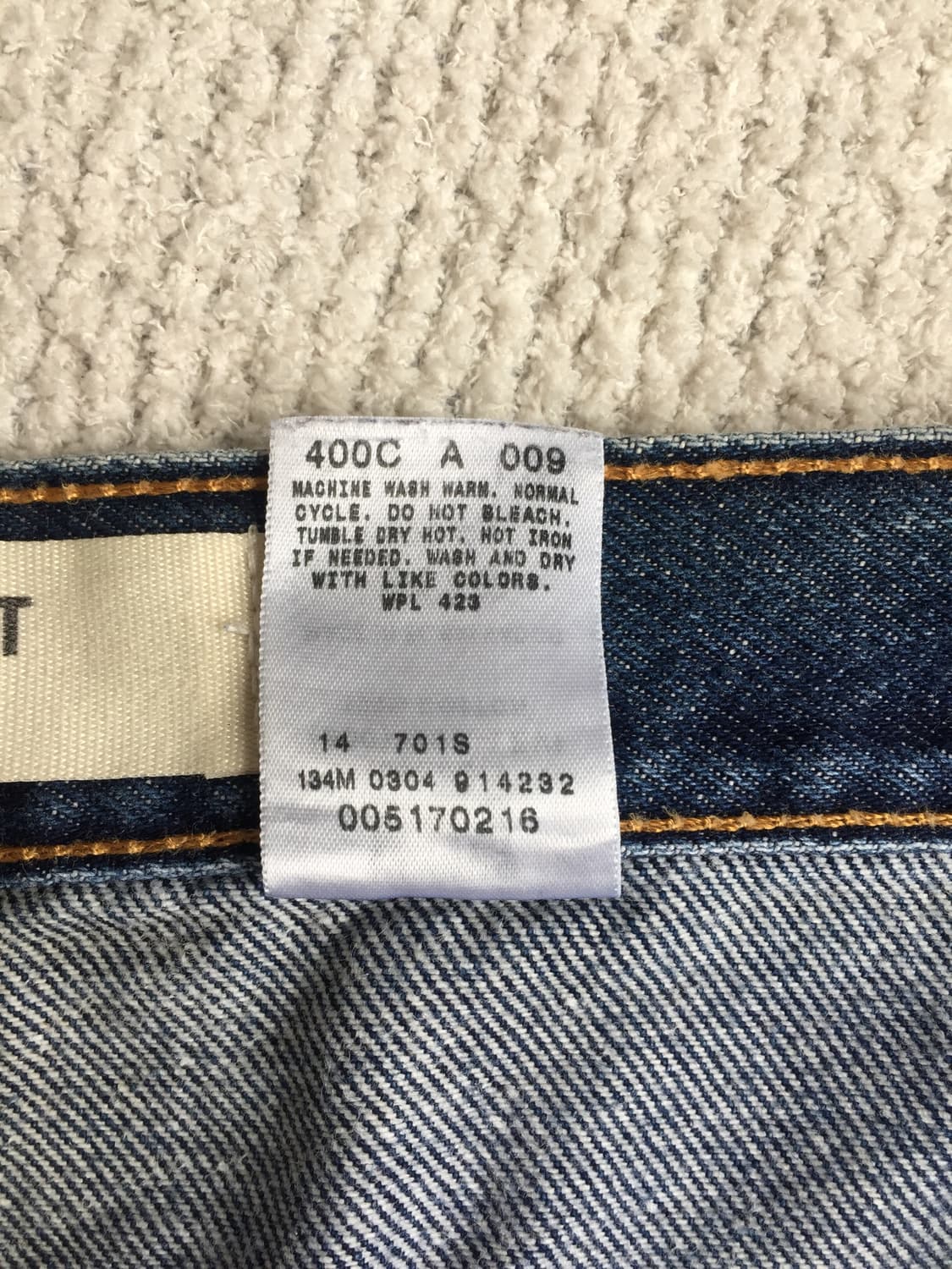 00‘s levis 리바이스 517 부츠컷 데님 굿사이즈 굿에이징 상품이미지9