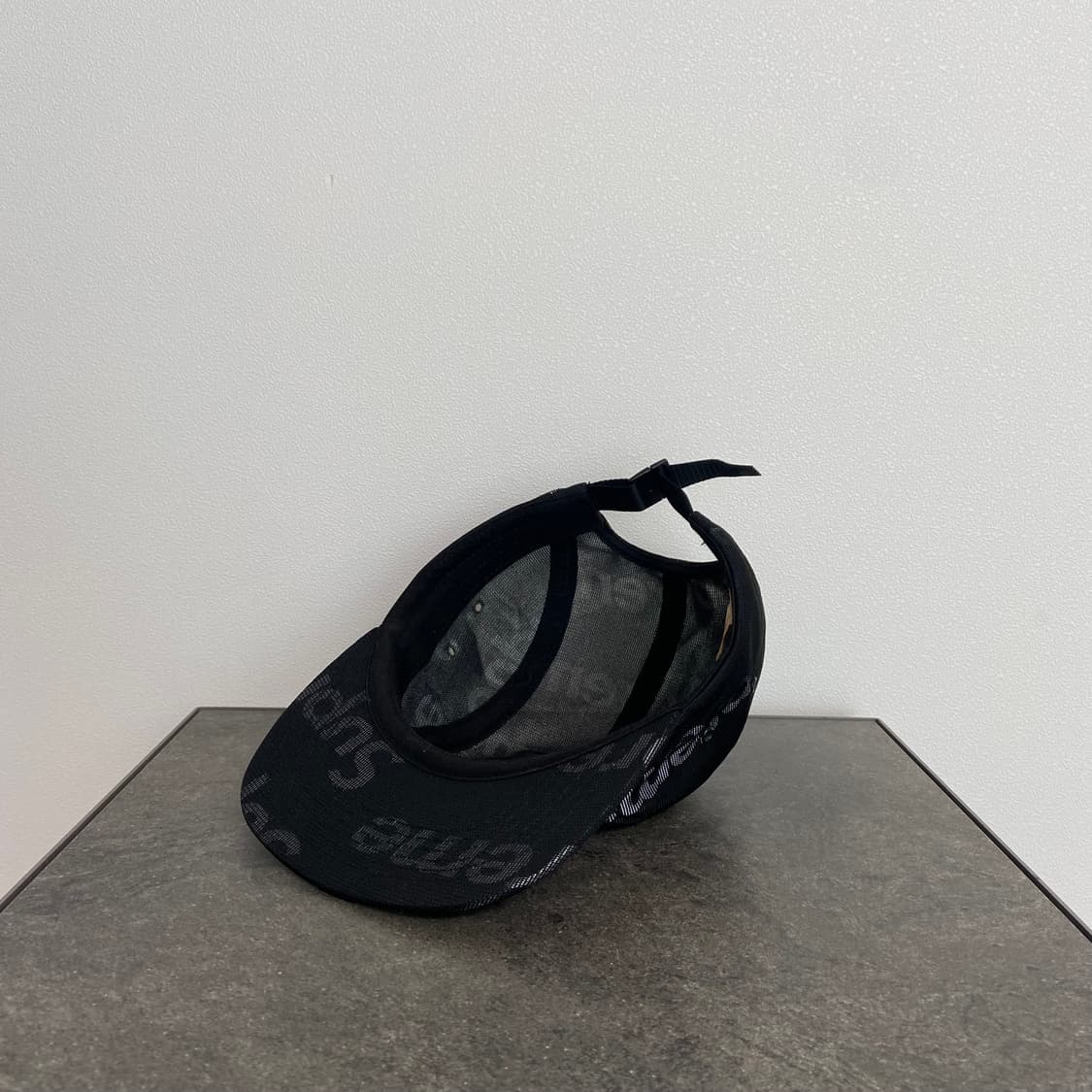 (OS) 슈프림 박스로고 캠프캡 모자 렌티큘러 블랙 상품이미지6