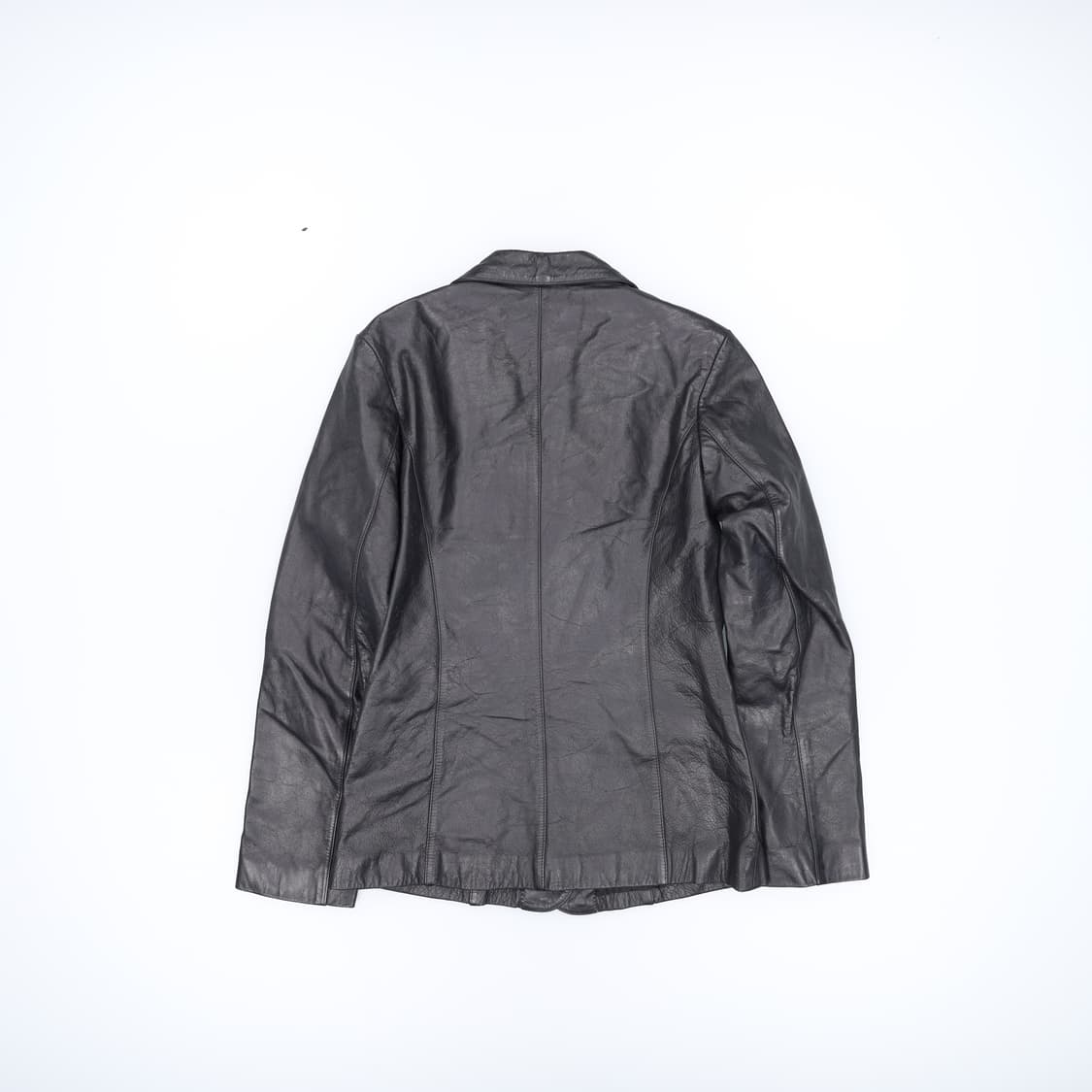 95 지오다노 여성 빈티지 소가죽자켓 0123H1 상품이미지2