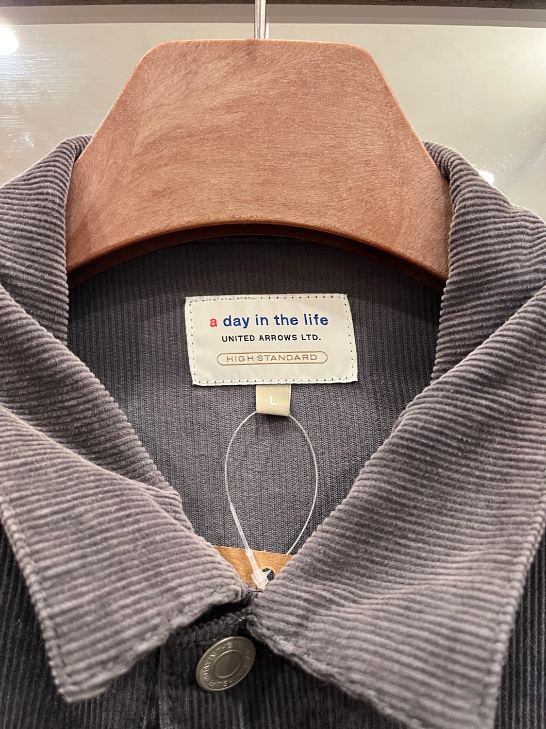 United Arrows 유나이티드 애로우 코듀로이 트러커 자켓 상품이미지8