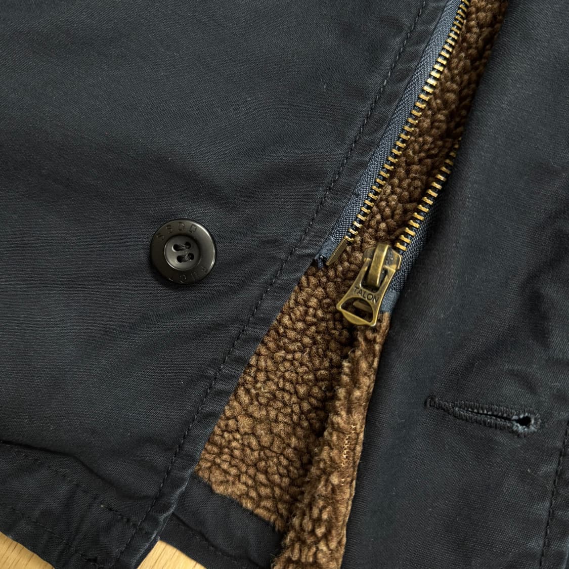 2013 FW FUCT SSDD 퍽트 네이비 데크 자켓 XL 상품이미지4